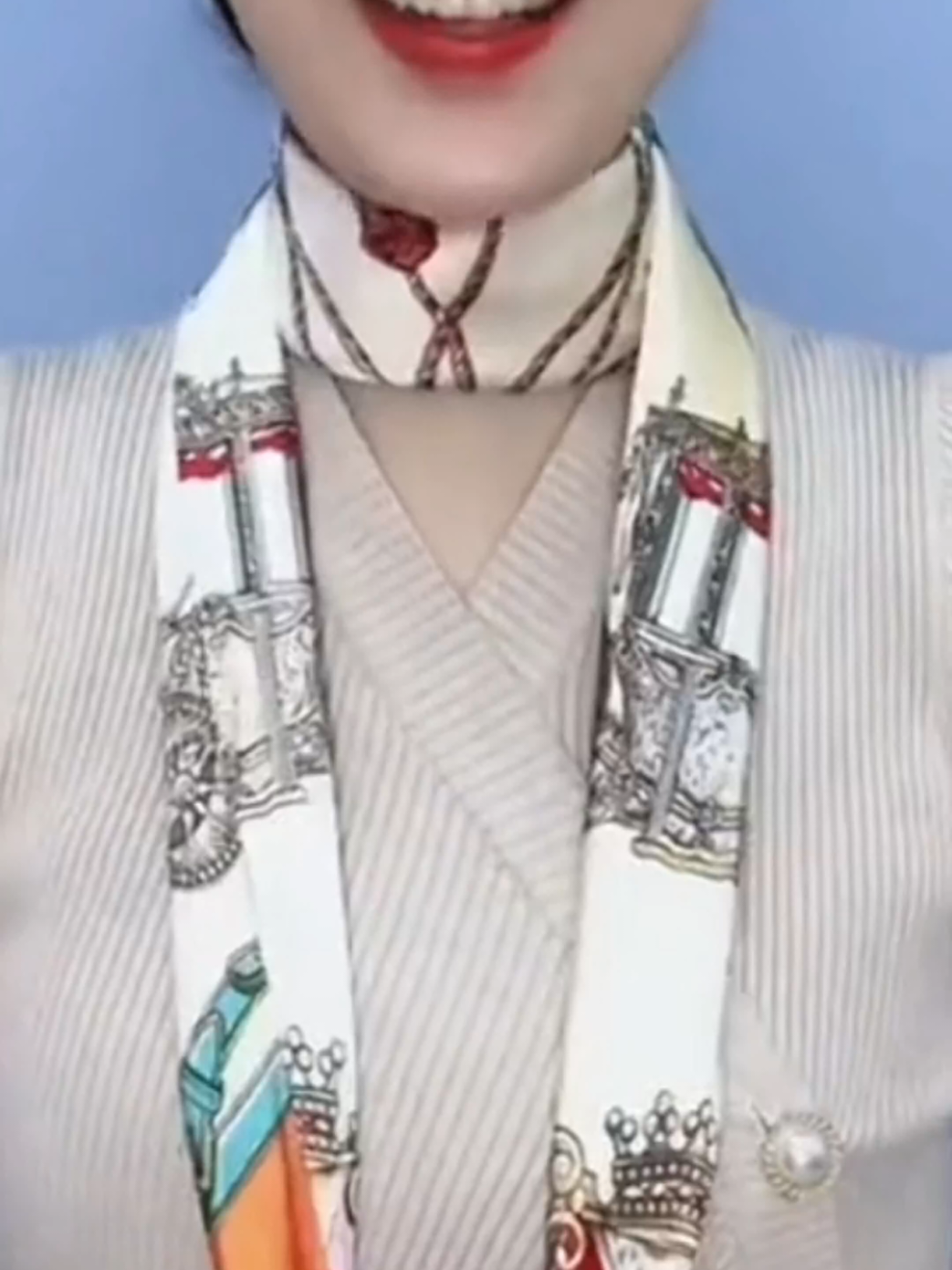 @Silk Scarf