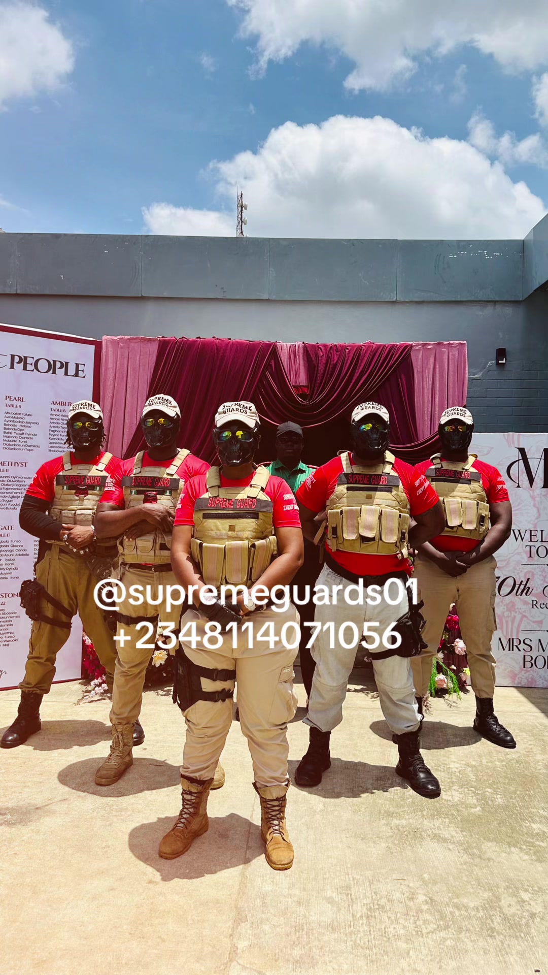 @SUPREME GUARD EVENT LIMITED ®