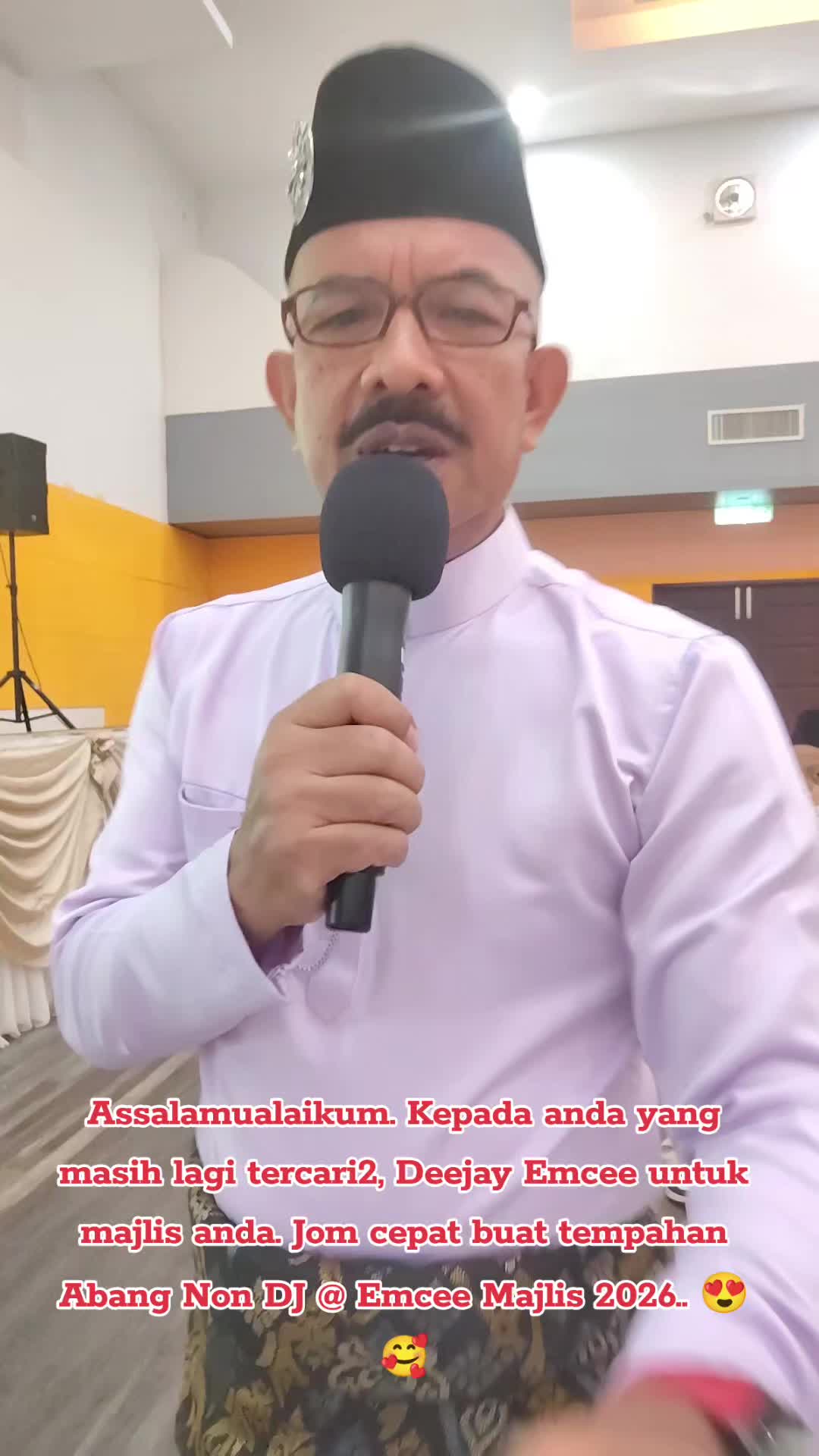 @ABANG NON DJ @ EMCEE MAJLIS