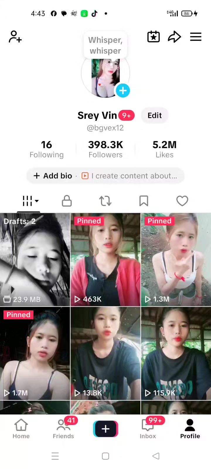 @Pon Srey Vin ផន ស្រី វីន❤️😂🥵