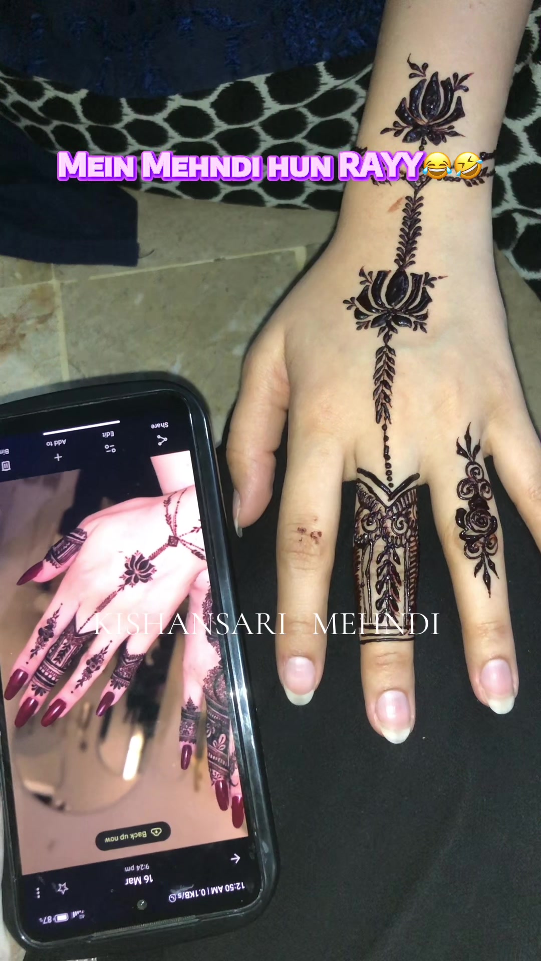 @KISHANSARI  MEHNDI🌿
