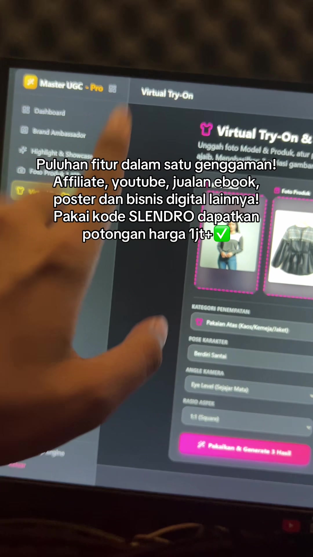 @SLENDRO AI - Ngonten 1x klik!