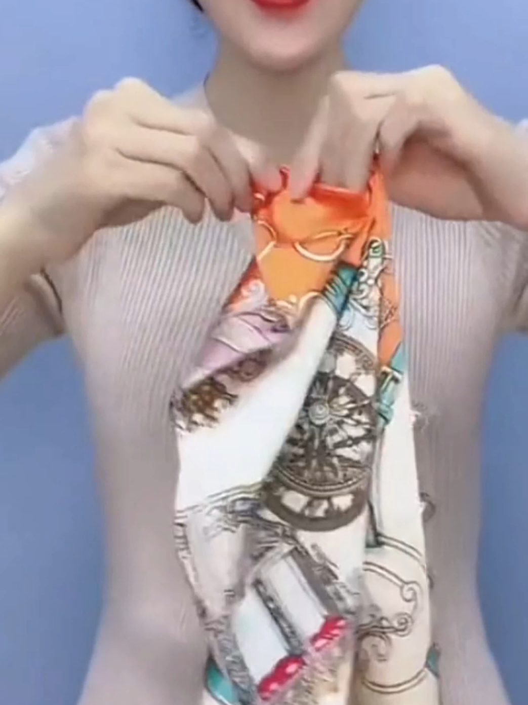 @Silk Scarf