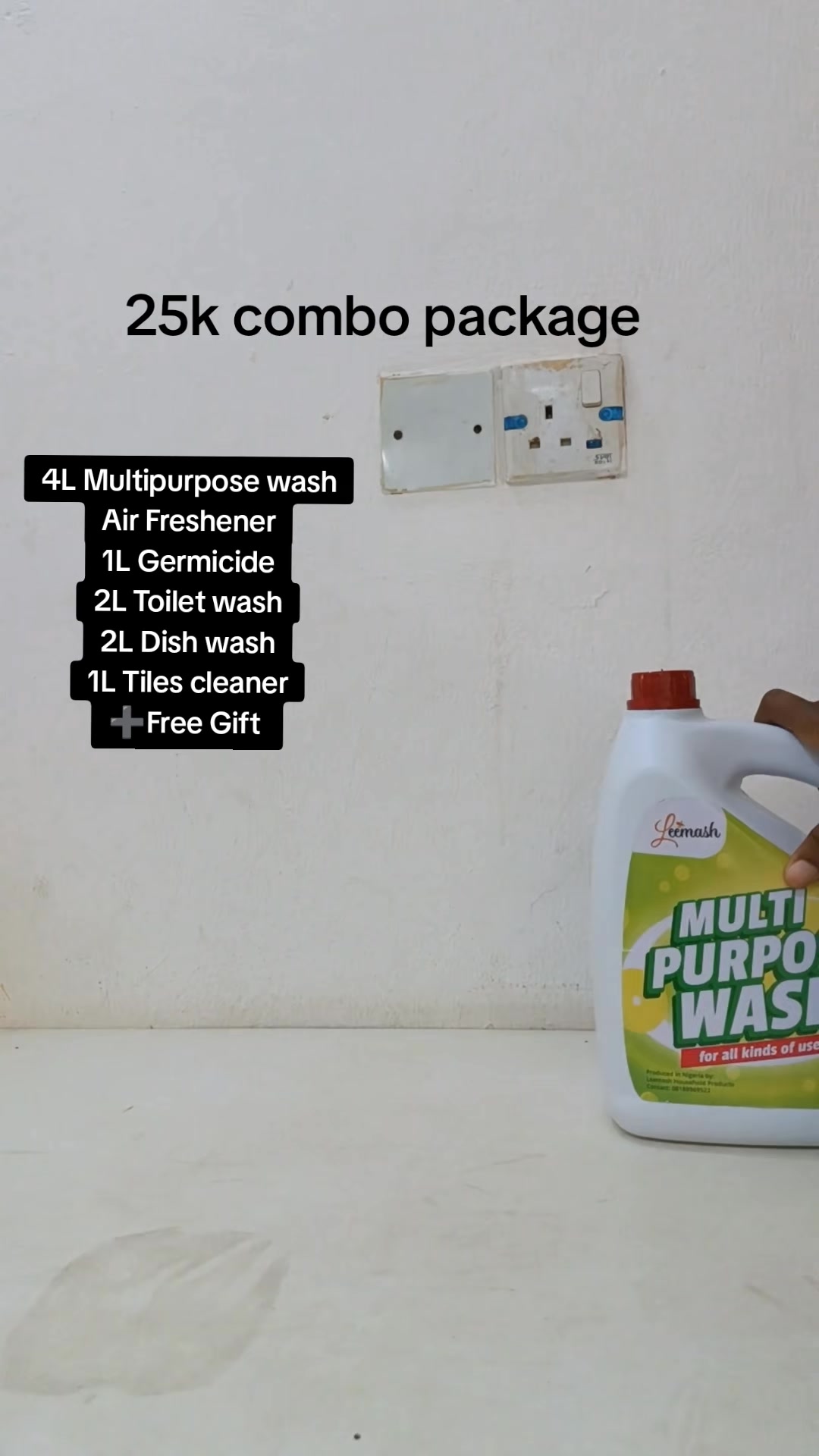 @Leemash cleaning products