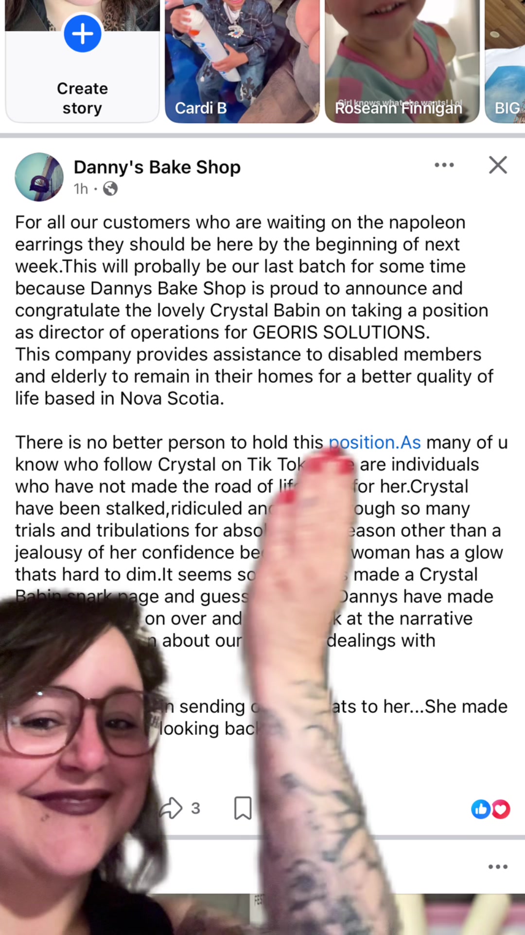 @The one and only Crystal Babin