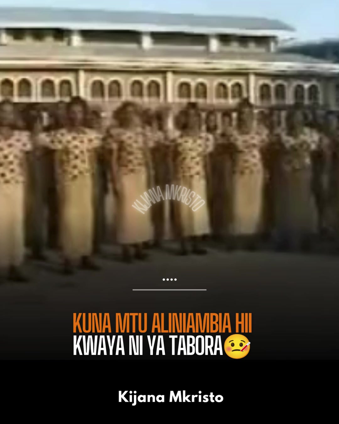 @Kijana Mkristo