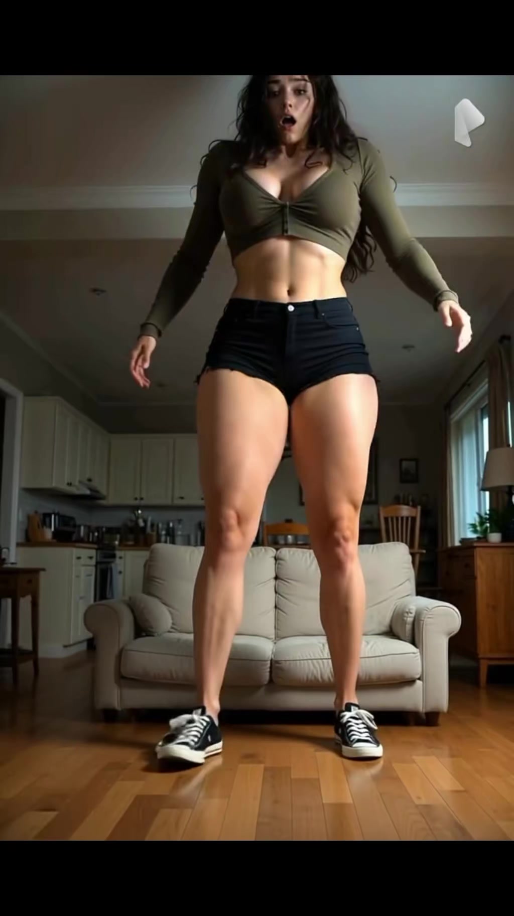 @Giantess growth, Feet soles