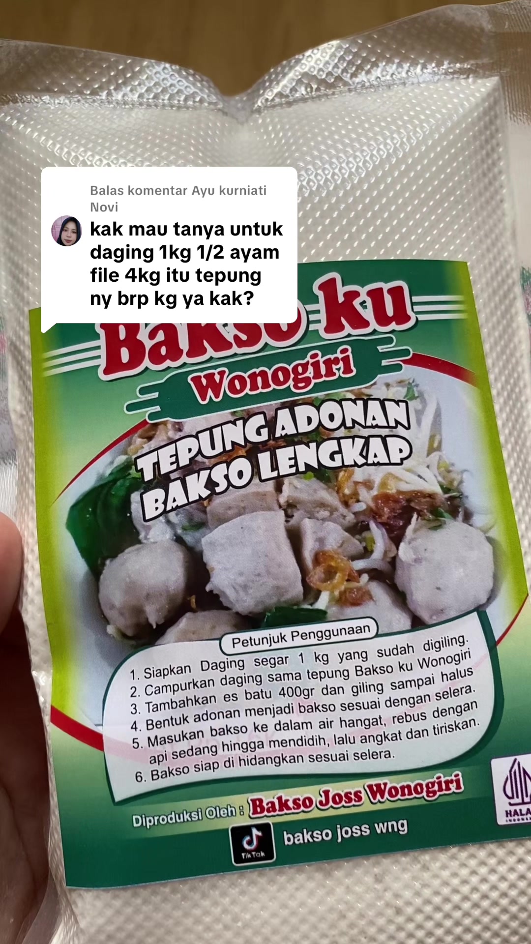 @bakso joss wng