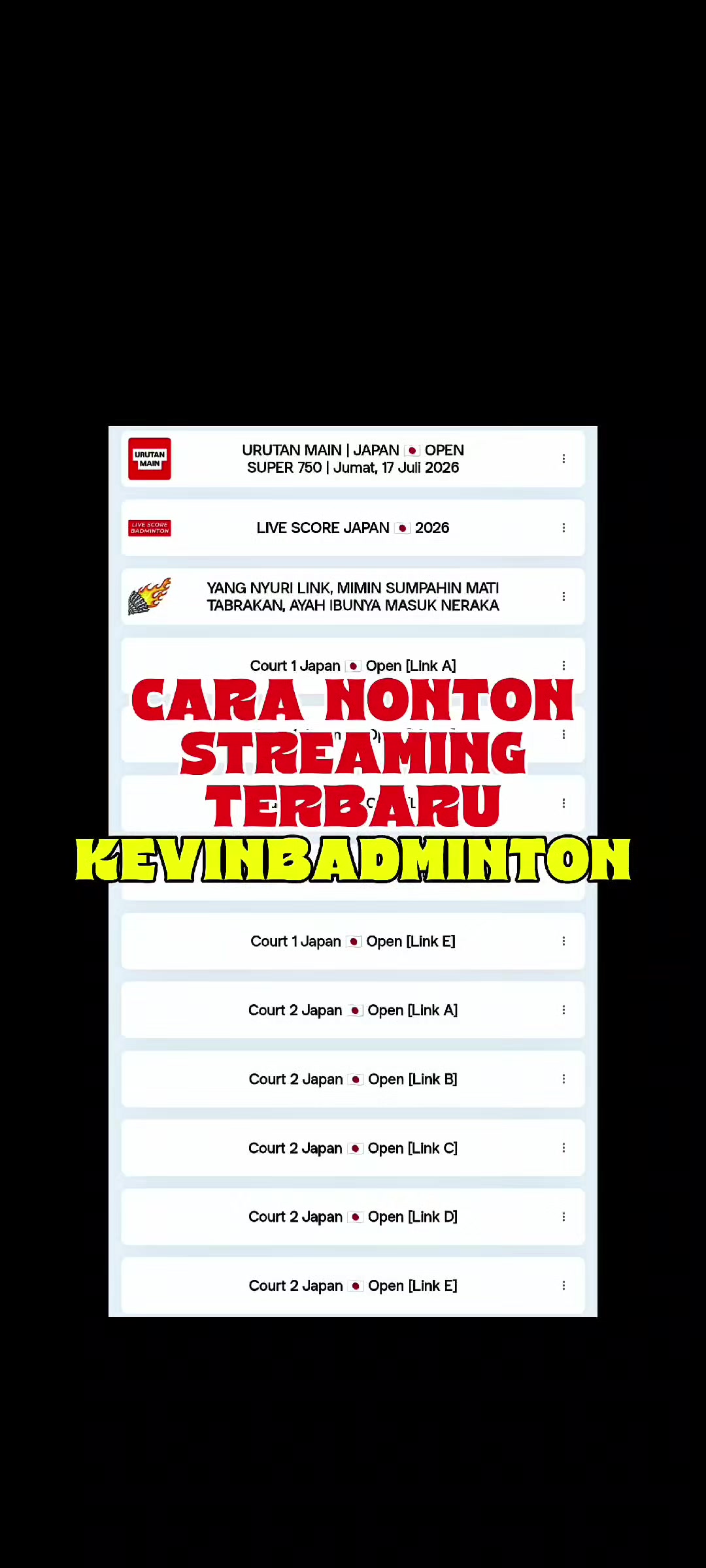 @Badminton Indonesia