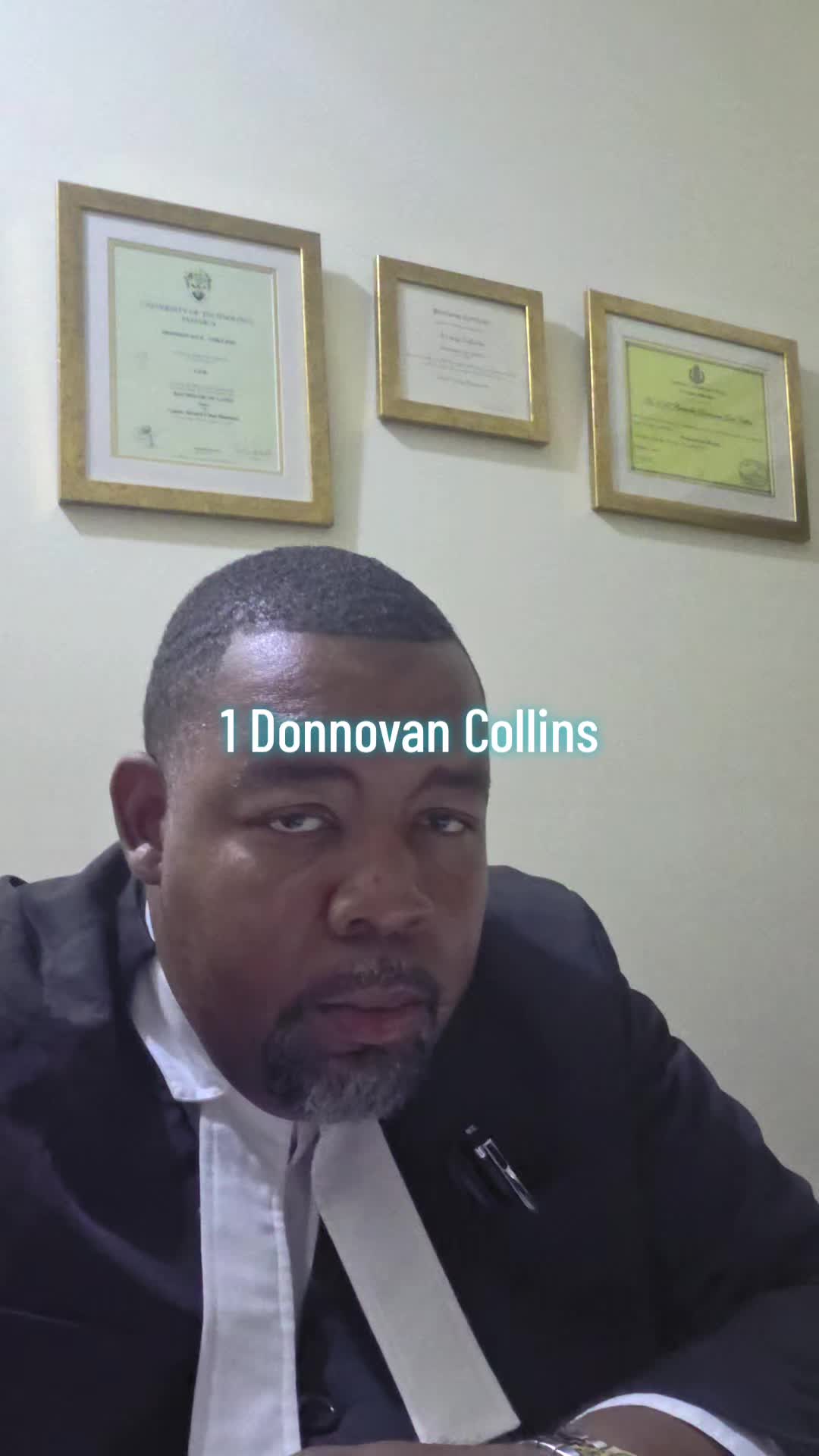 @Donnovan Collins Attorney