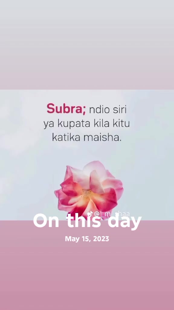 @Mama nila