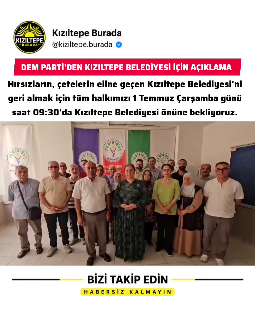 @Kızıltepe Burada