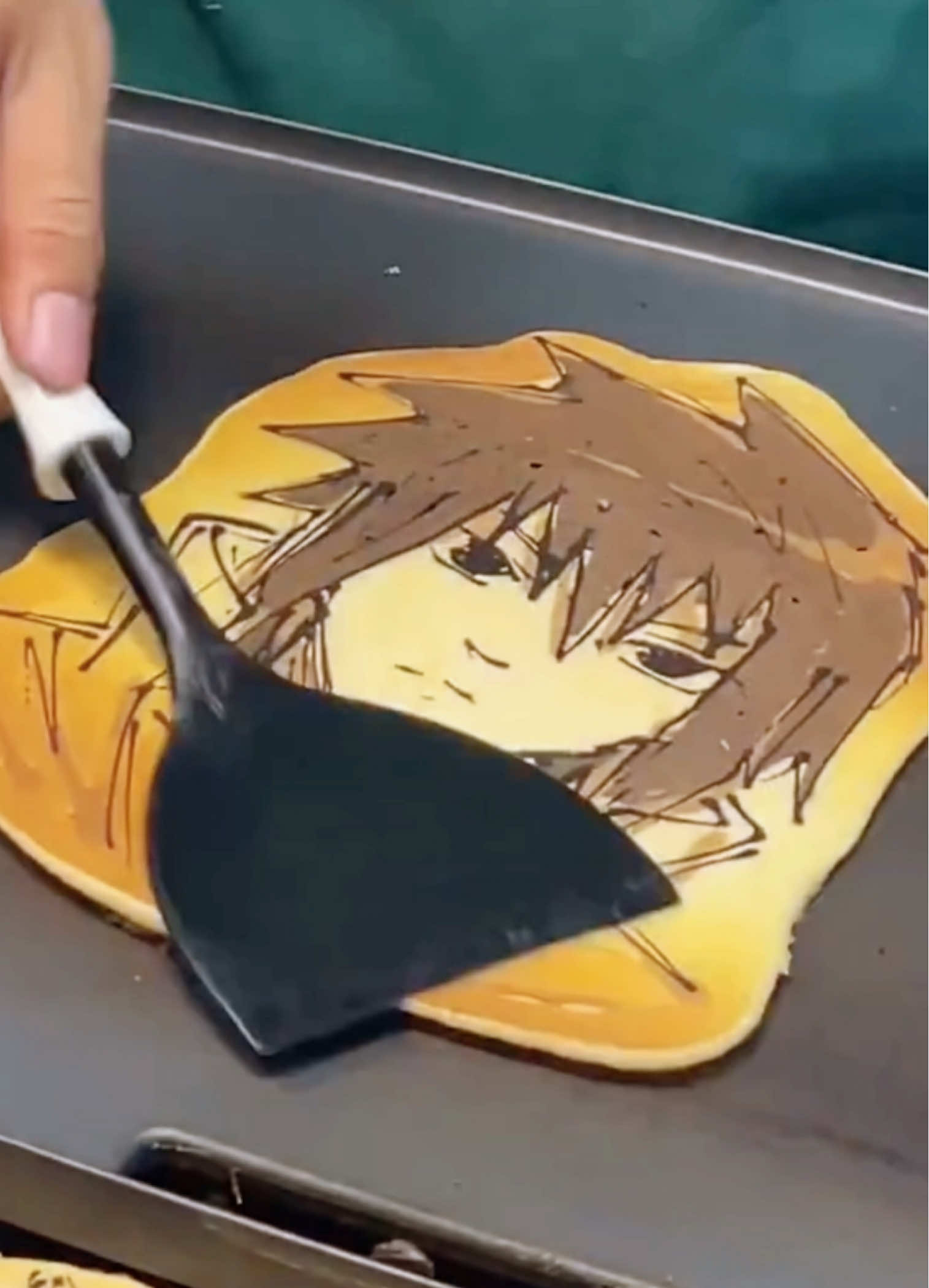 @Shonen Flip pancake art