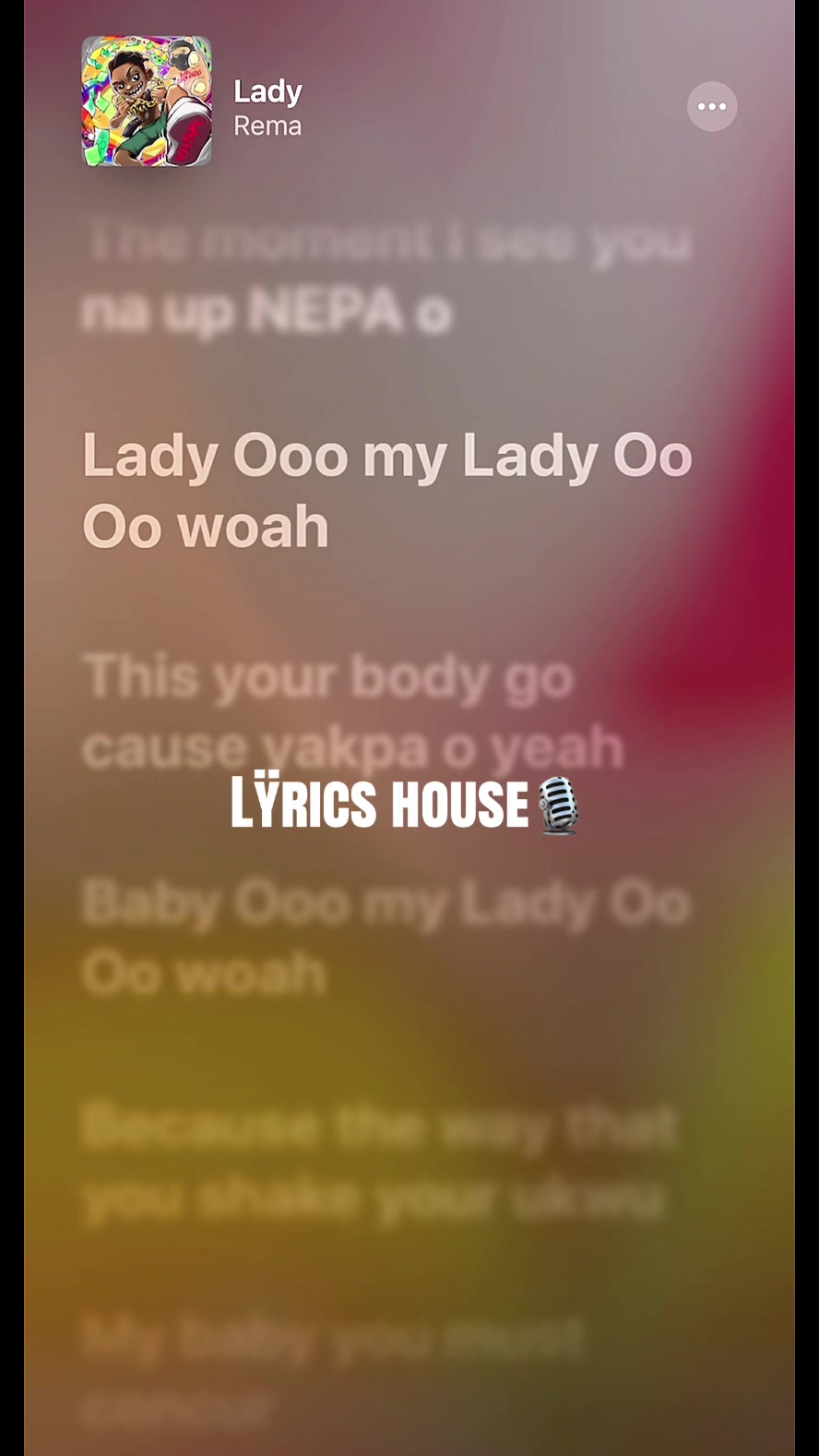 @lyricshouse🎙️