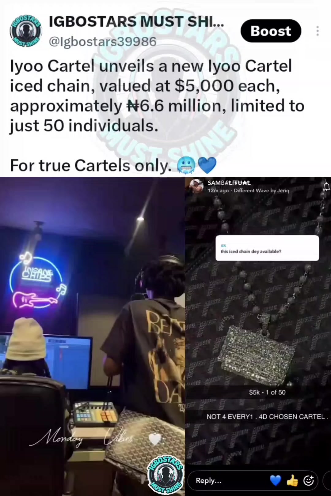 @Igbostars Must Shine ๐ฏ๐ช