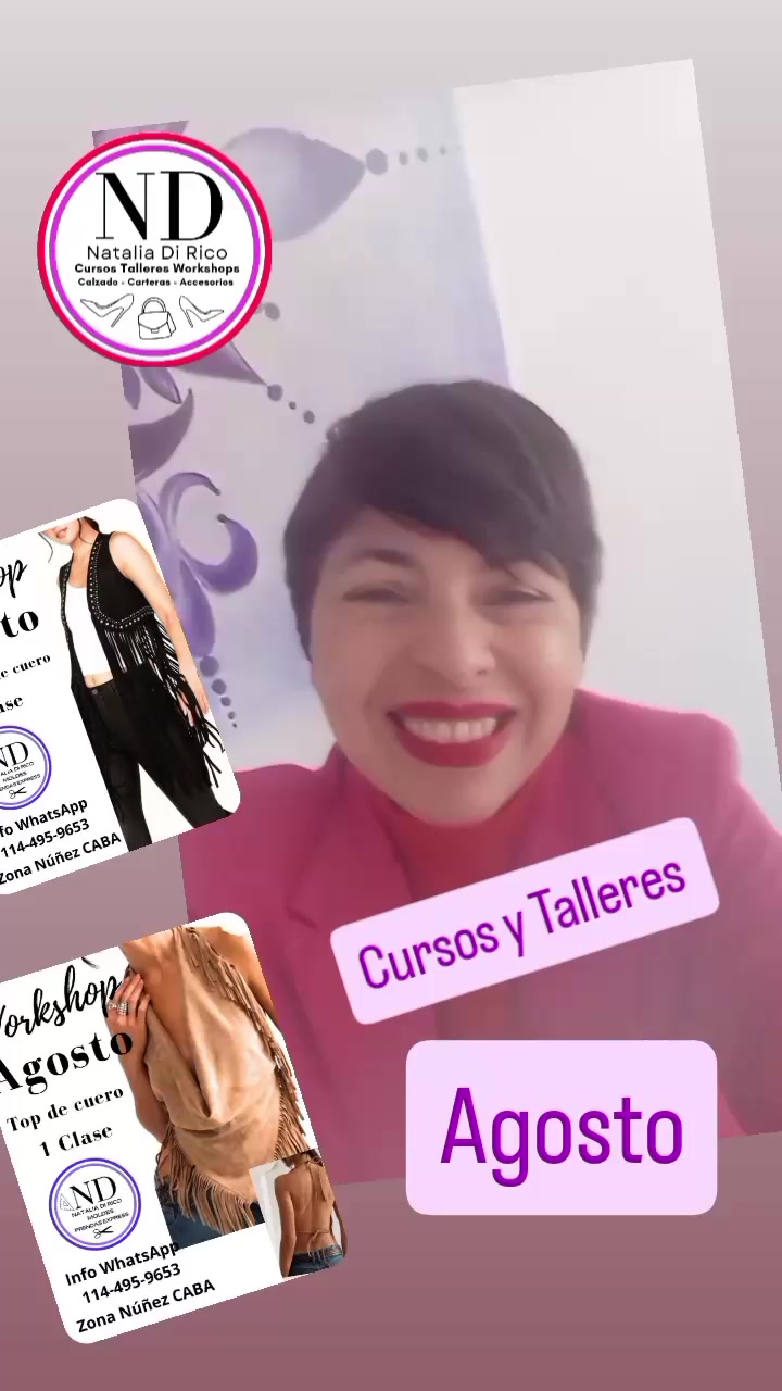 @Cursos calzado y carteras 👠