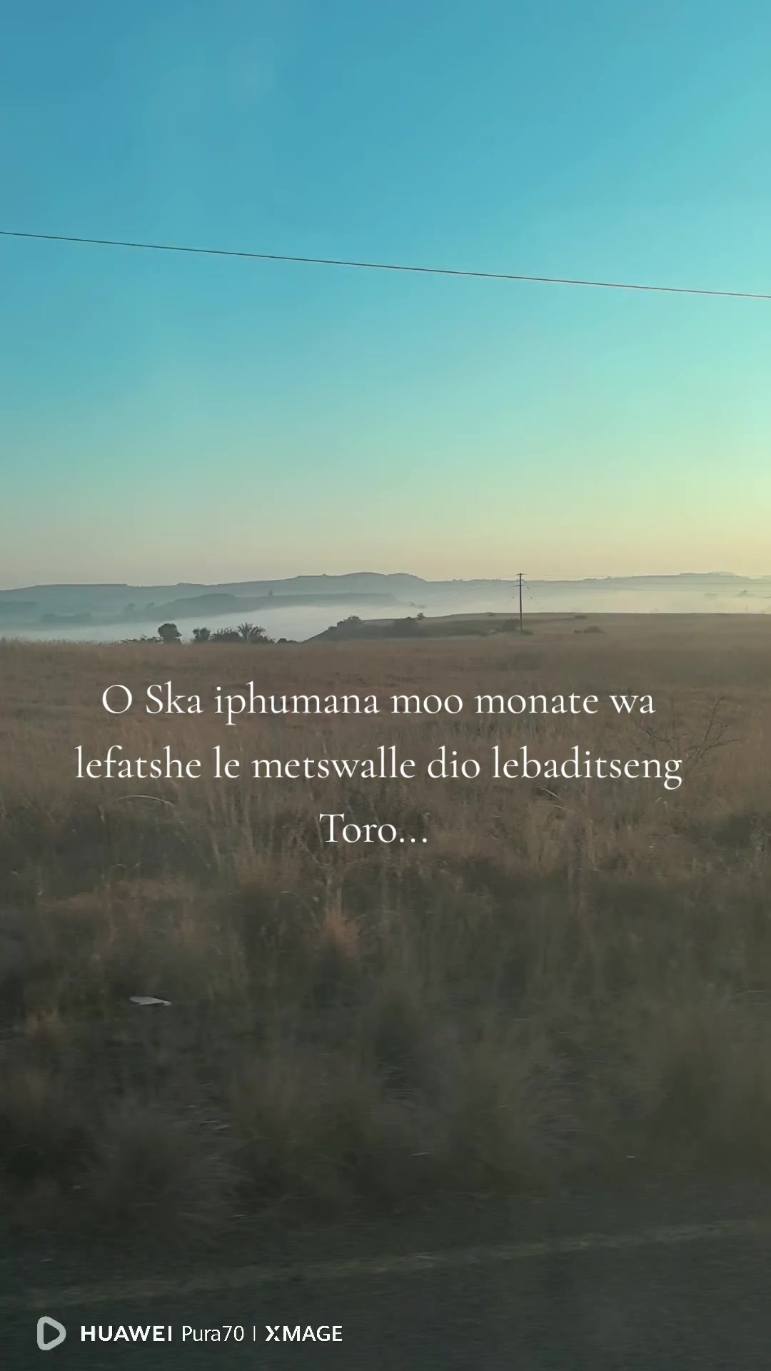 @Mojalefa David Motake