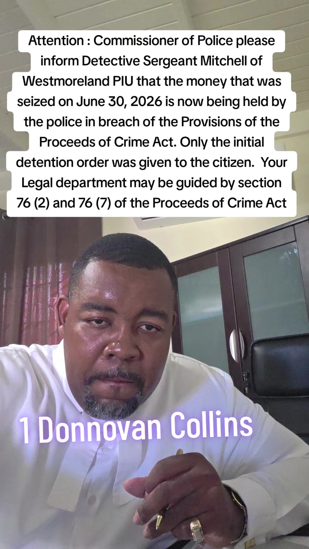 @Donnovan Collins Attorney