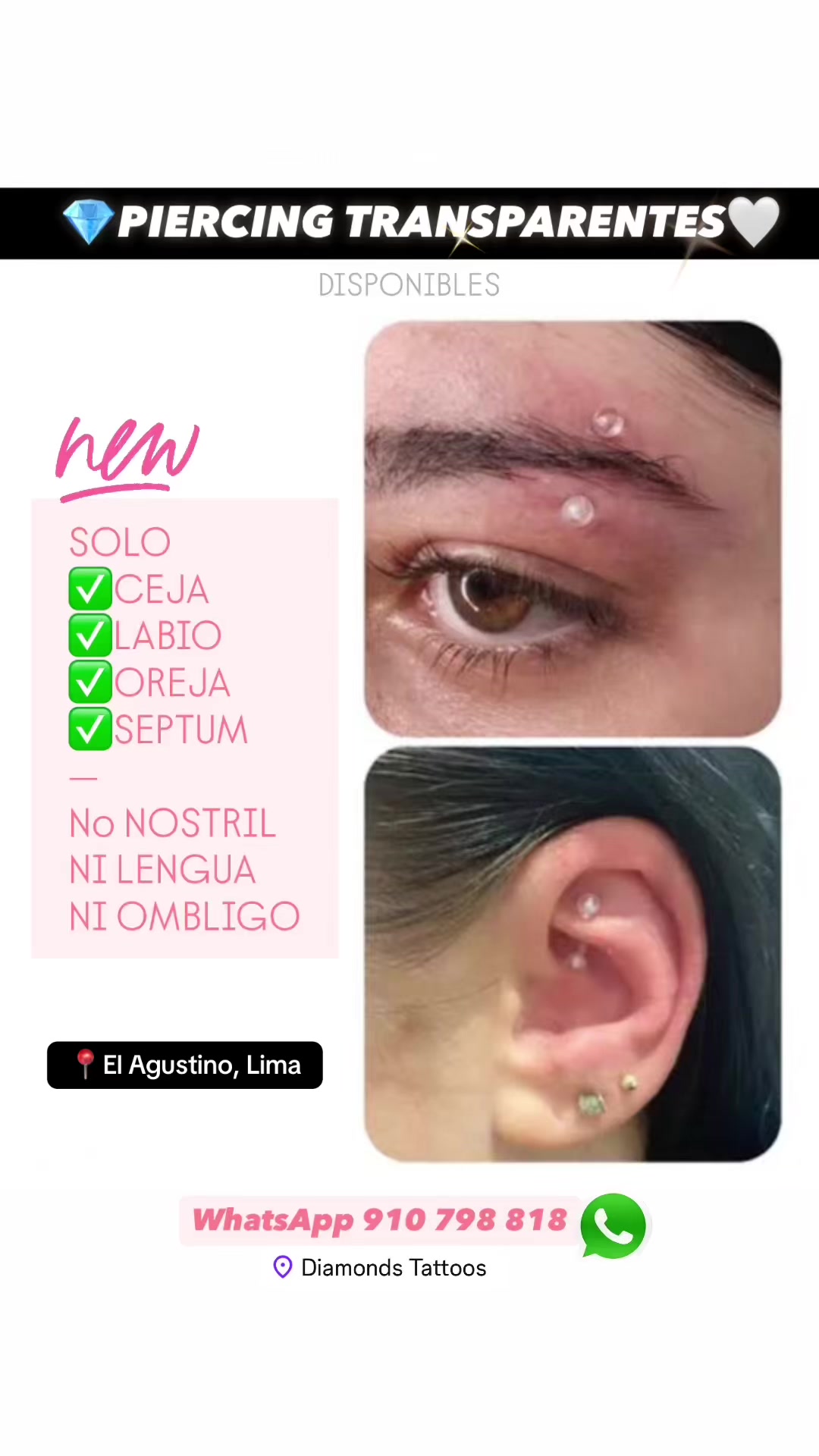 @DiamondsTattoos El Agustino 💎