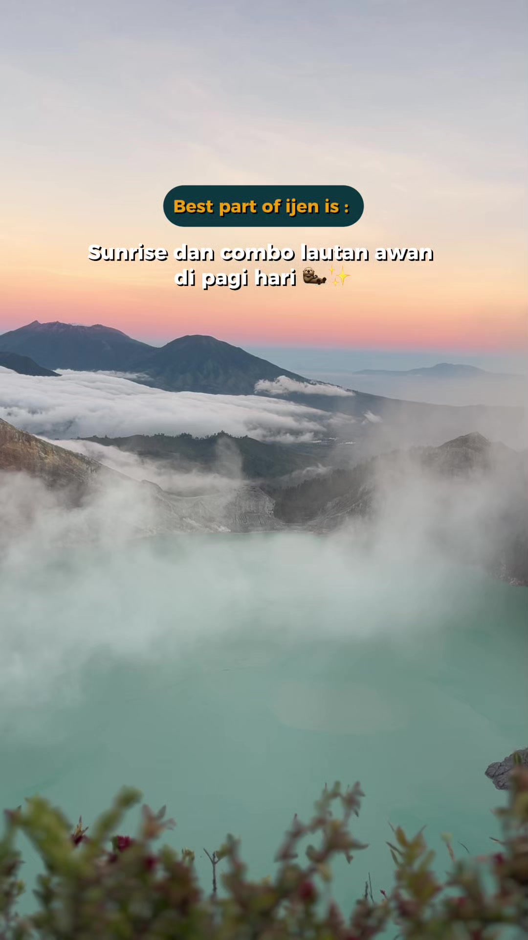 @Kawah Ijen Indonesia