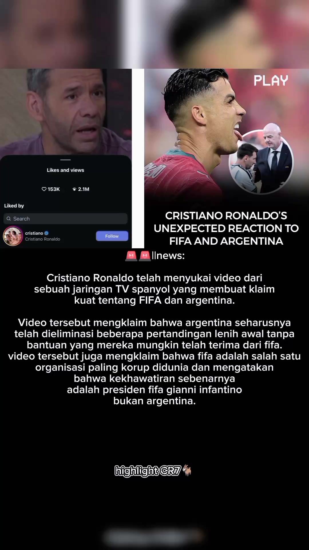 @highlight CR7🐐