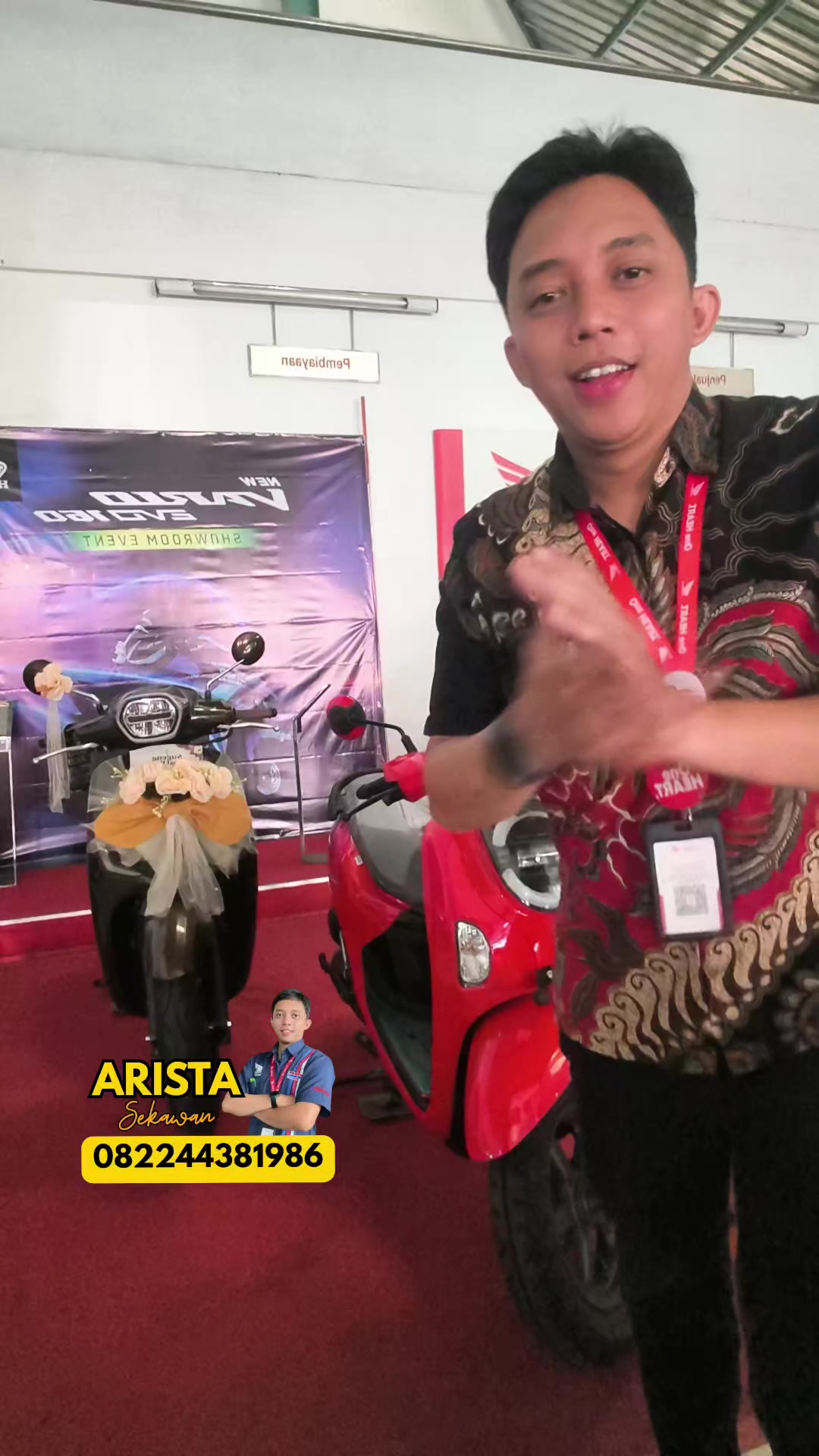 @Arista Honda Sekawan motor