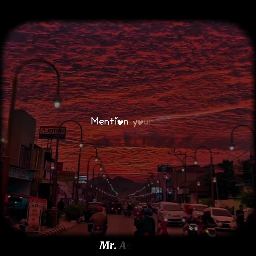 @Mr. Aesthetic