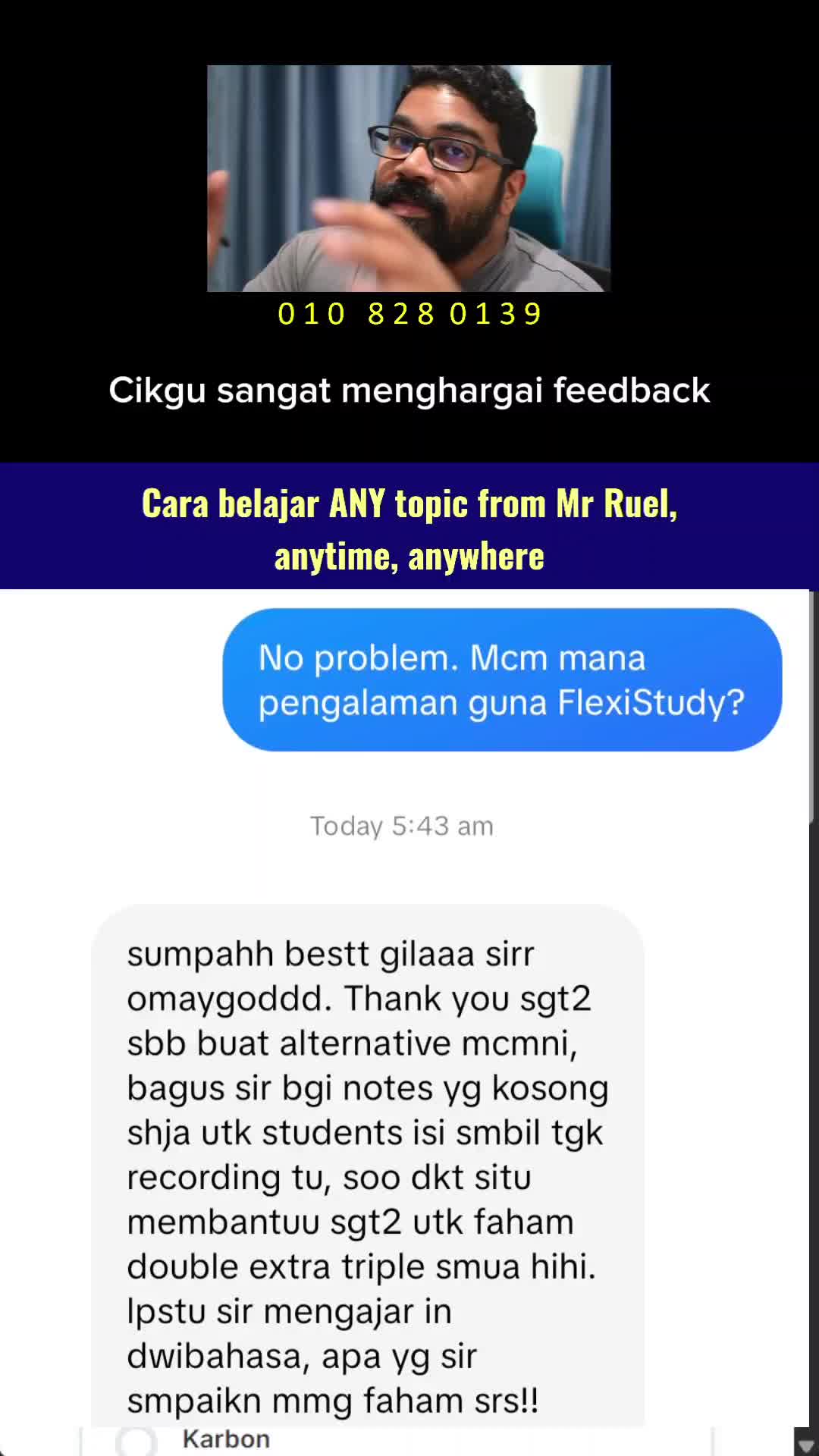 @Mr Ruel Tuition