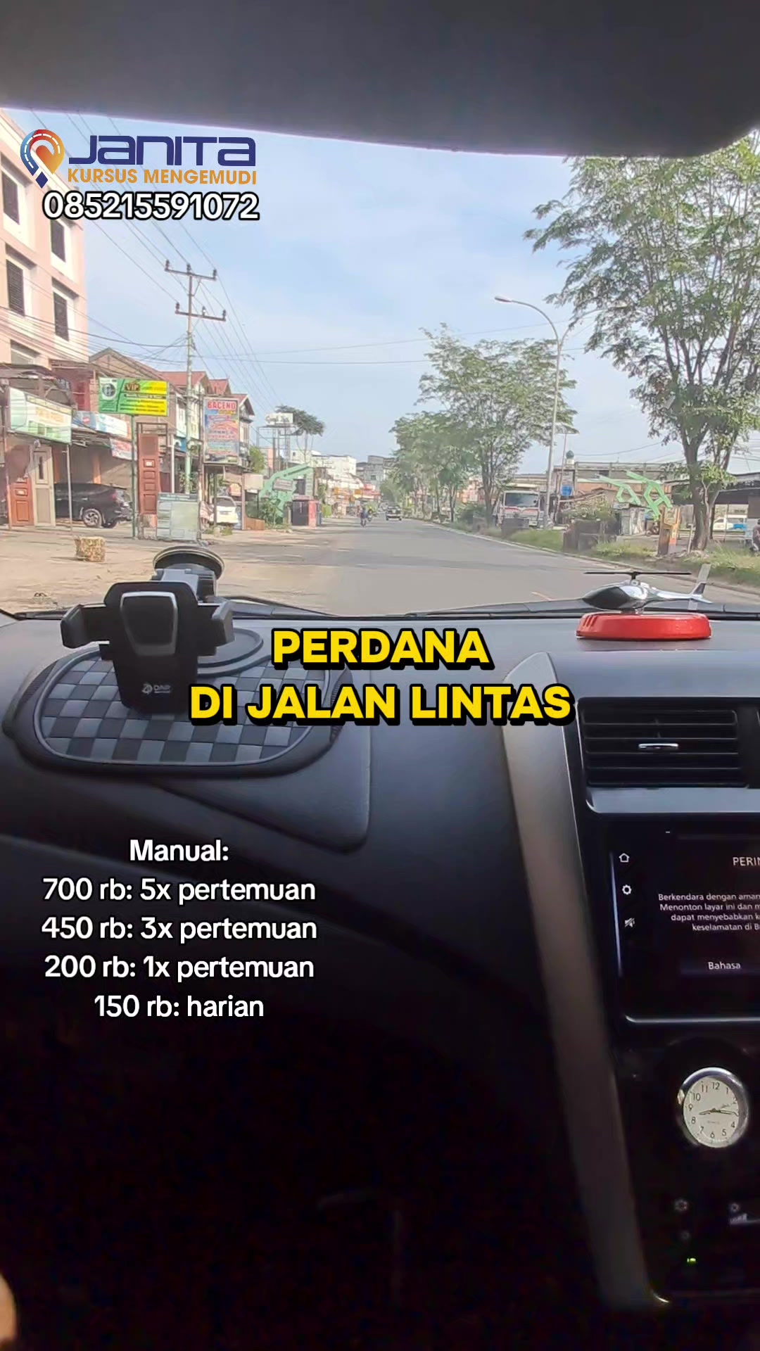 @JANITA KURSUS MENGEMUDI DURI