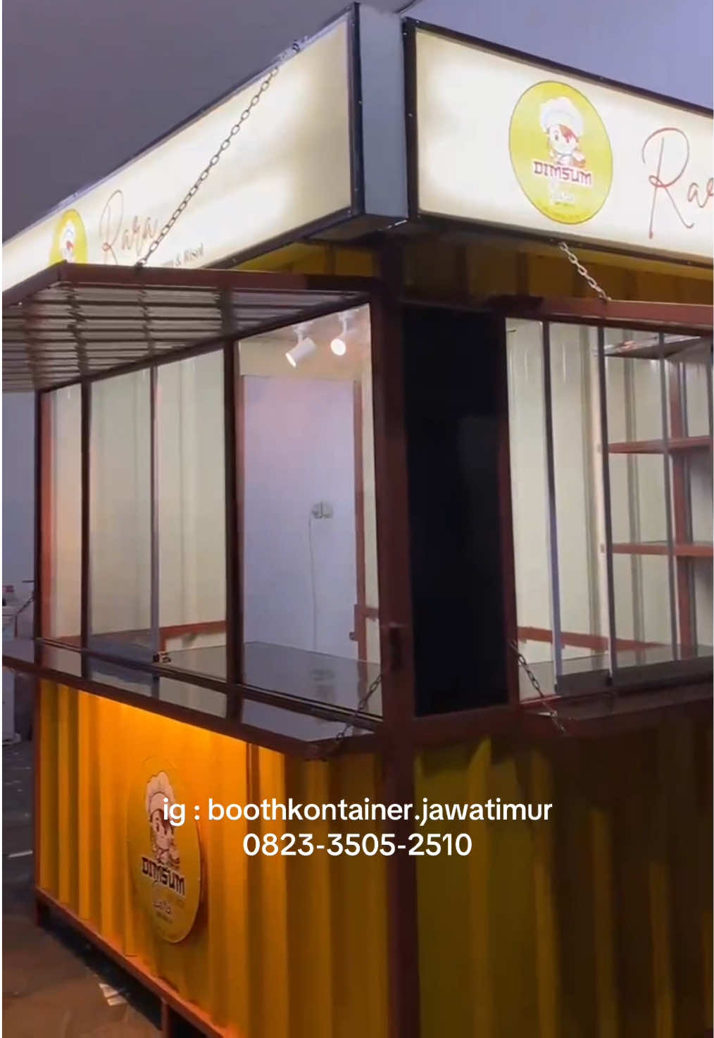 @Booth Container Jawa Timur