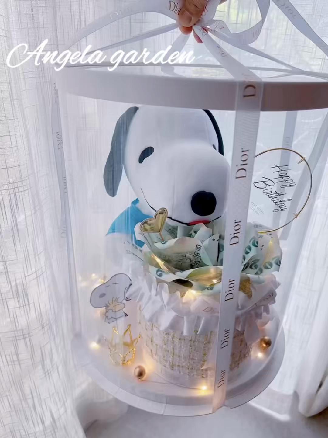 @Angela的小花園|有錢花|噴錢蛋糕|噴錢花束|鈔票蛋糕