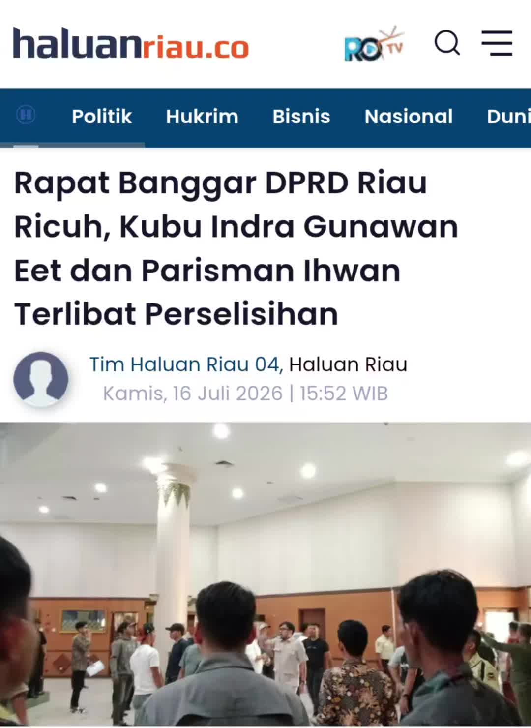 @Haluan Riau Pelalawan