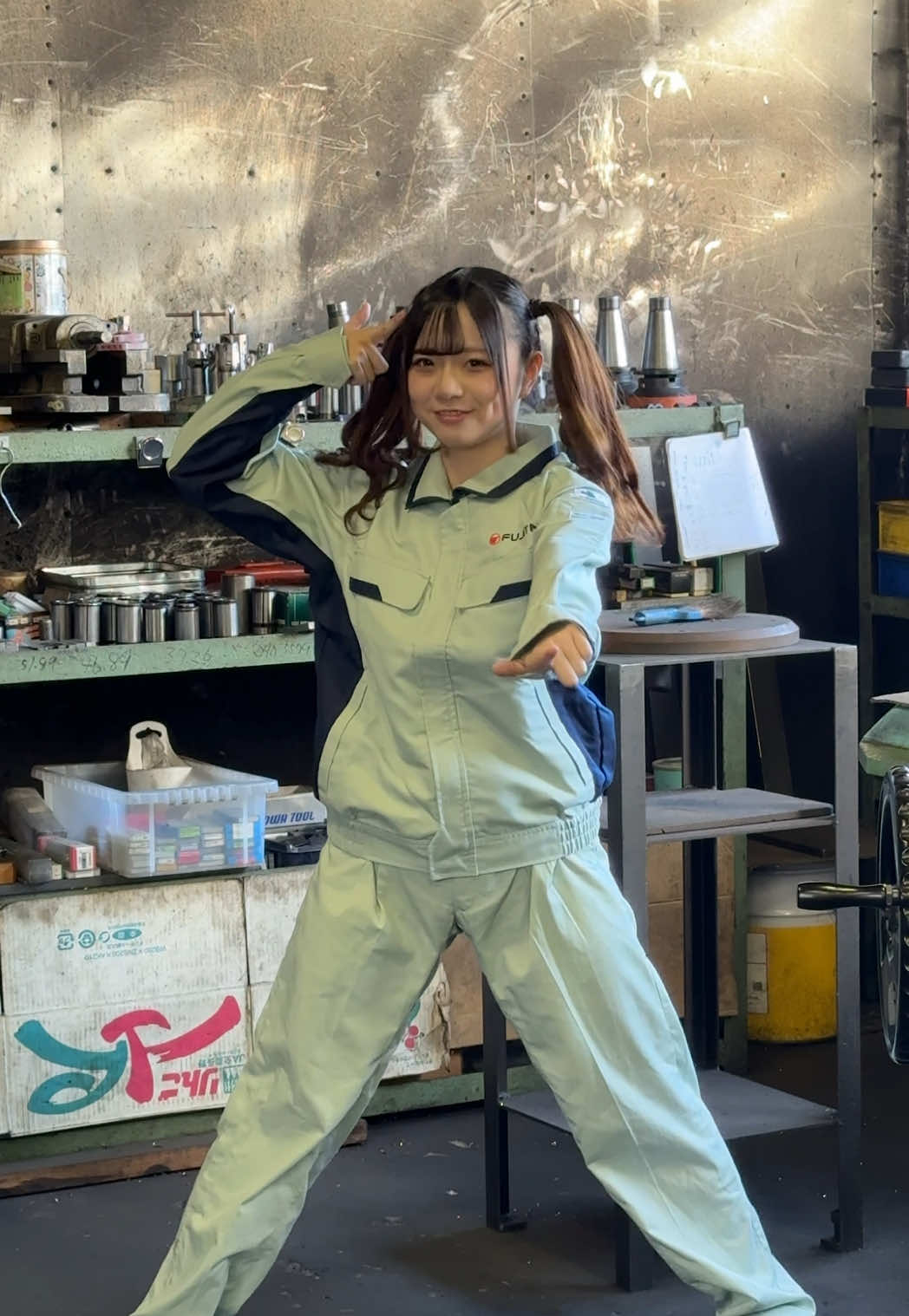 @新潟の工場女子