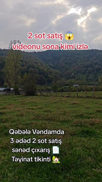 @Qəbələdə əmlak satışı