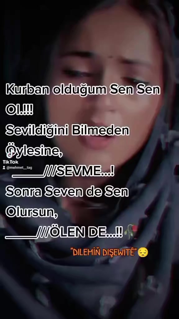 @DILEMİŇ DIŞEWITÊ"😔