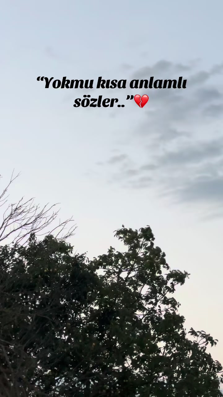 @Stori sayfam 🥀
