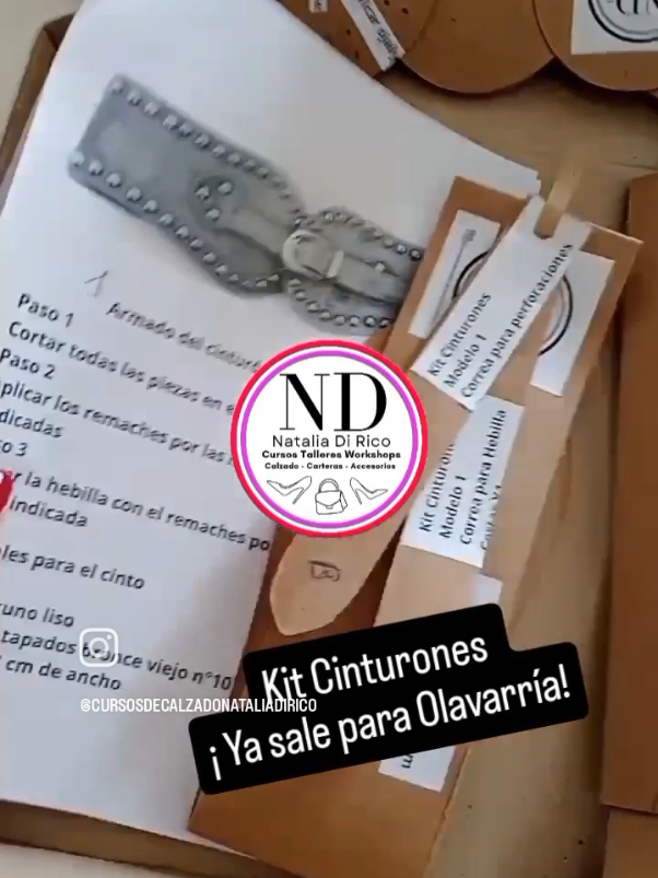 @Cursos calzado y carteras 👠