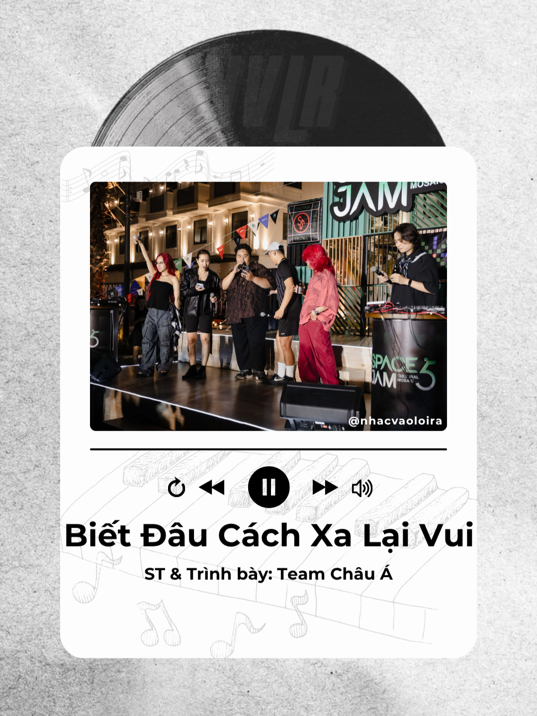 @NHẠC V&Agrave;O LỜI RA