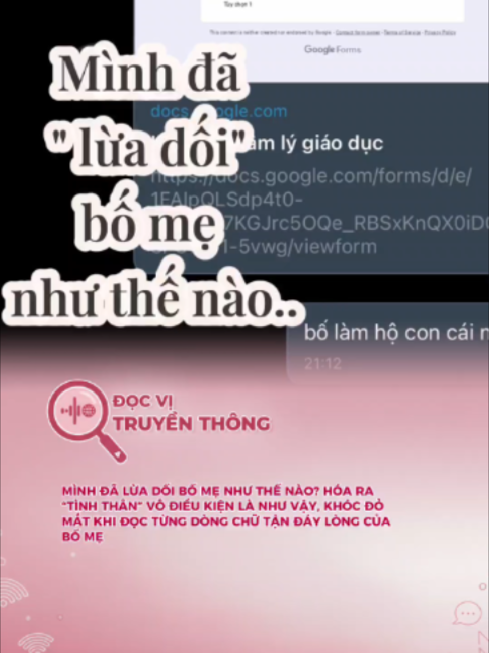 @Đọc vị truyền th&ocirc;ng