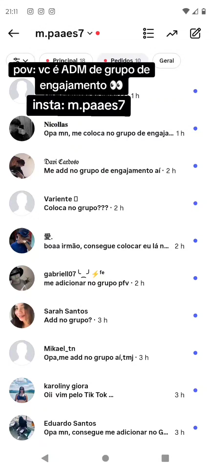 @🚀ENGAJAMENTO INSTA🚀