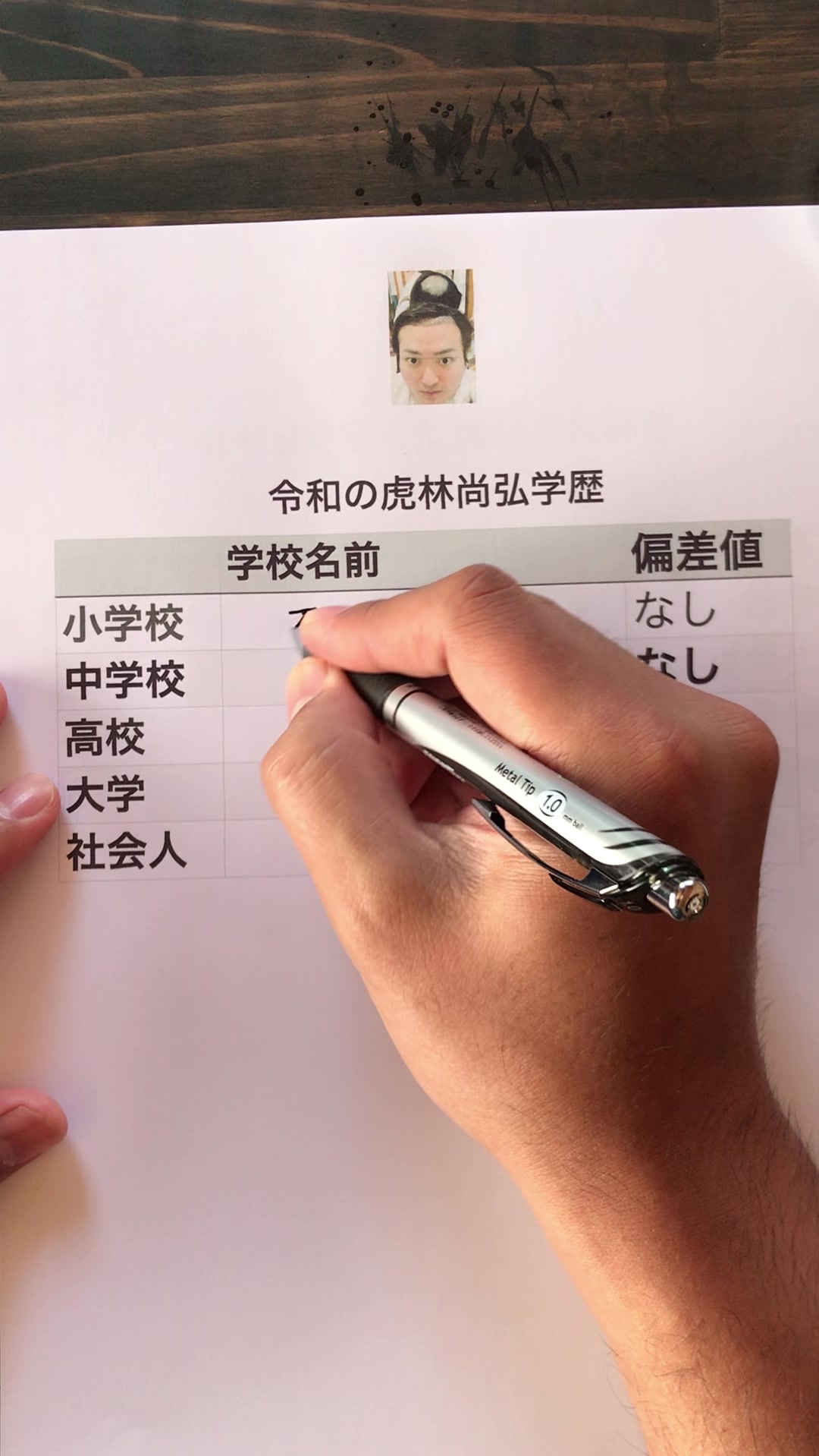 @書道家　煩悩