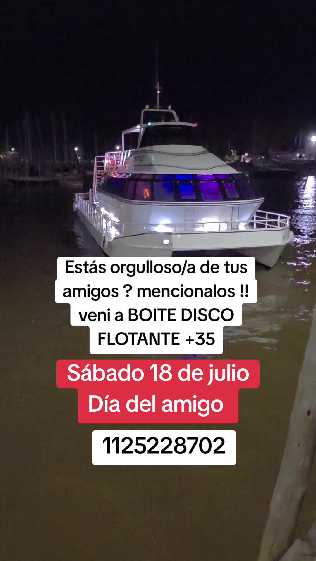 @fiesta en barco