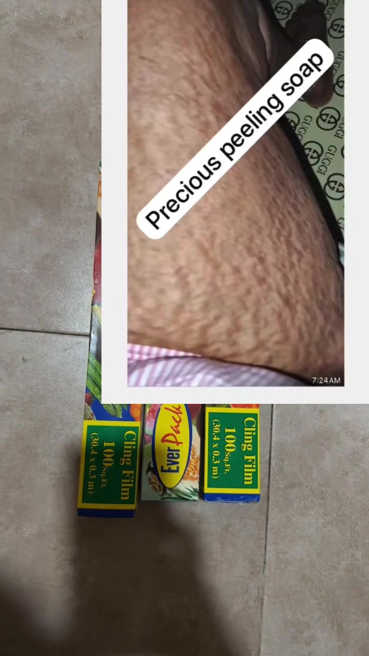 @@ Precious peeling soap