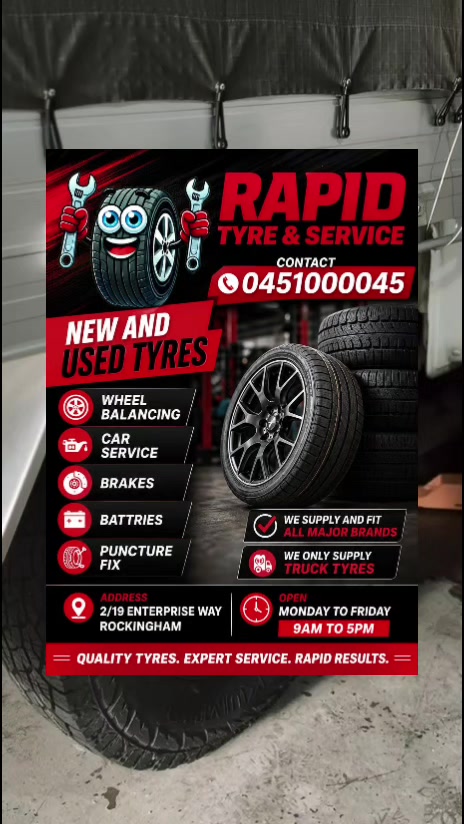 @Rapid Tyre And Service