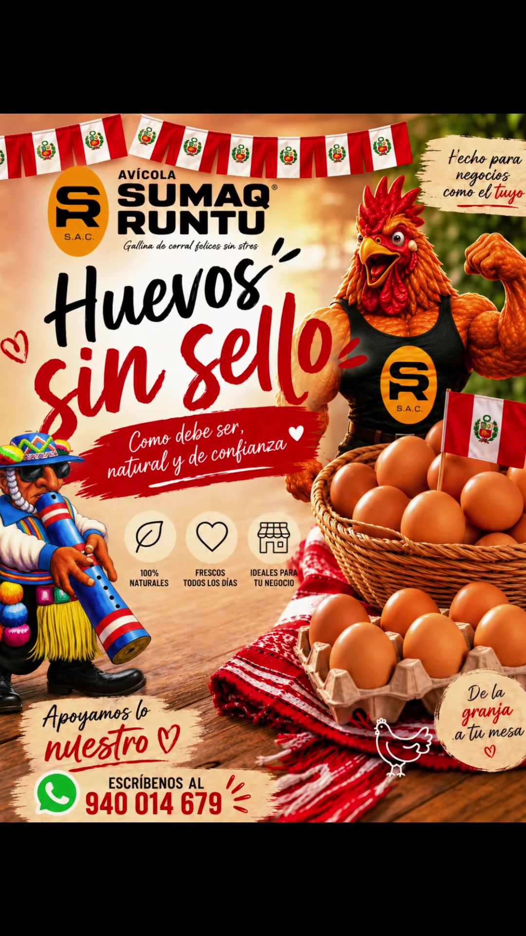 @HUEVOS DE CORRAL JULIACA