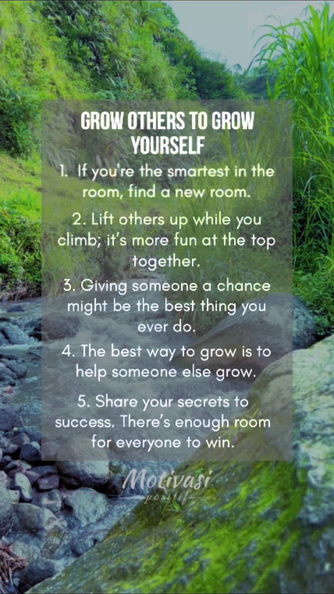 @Motivasi Positif
