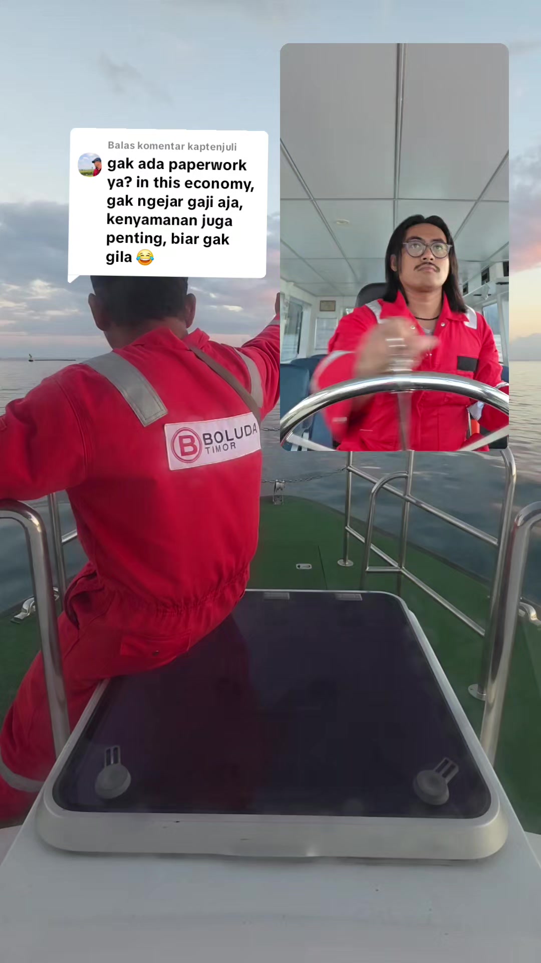 @Mantan Pilot Jadi Pelaut