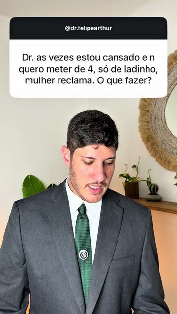 @Dr. Felipe Arthur