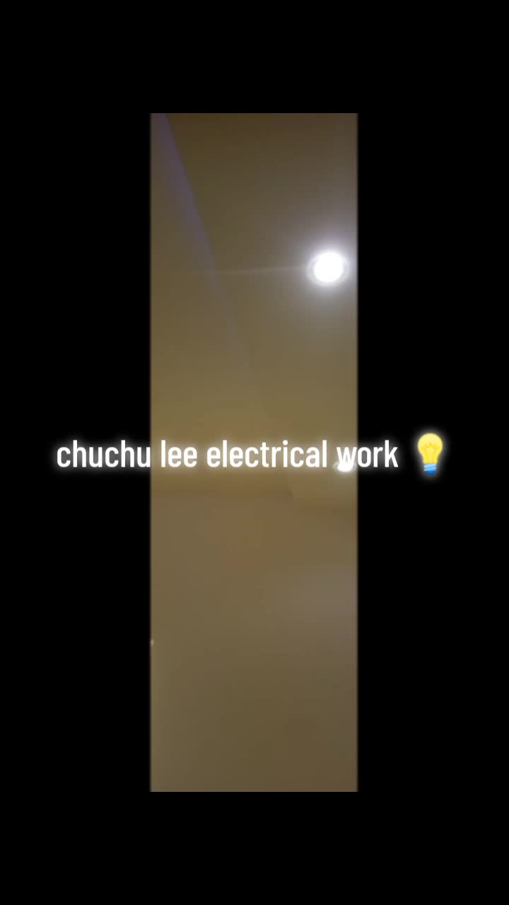 @Chuchu Lee Electrical works