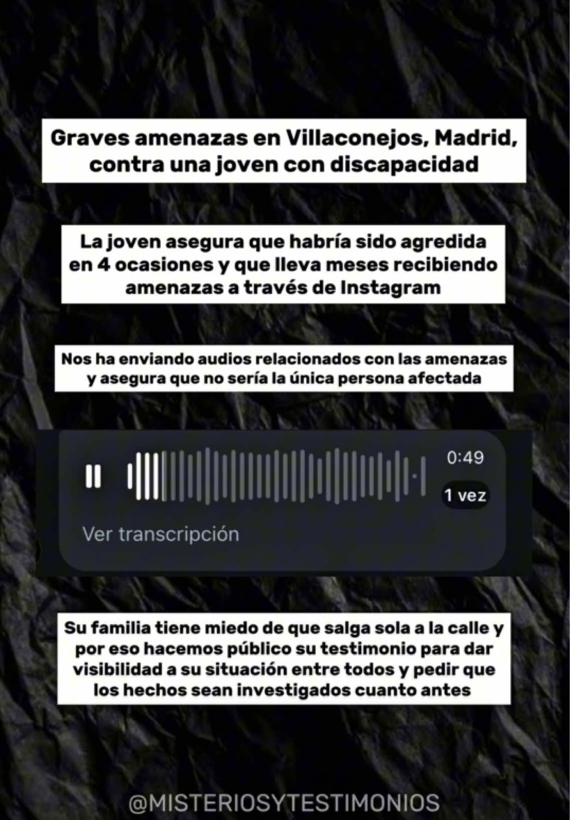 @Misterios y Testimonios